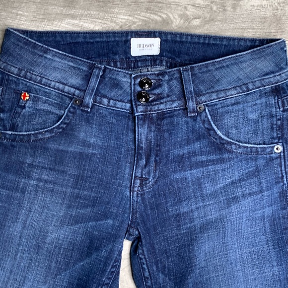 Hudson Signature Boot Cut Mid Rise Jeans - Picture 4 of 7